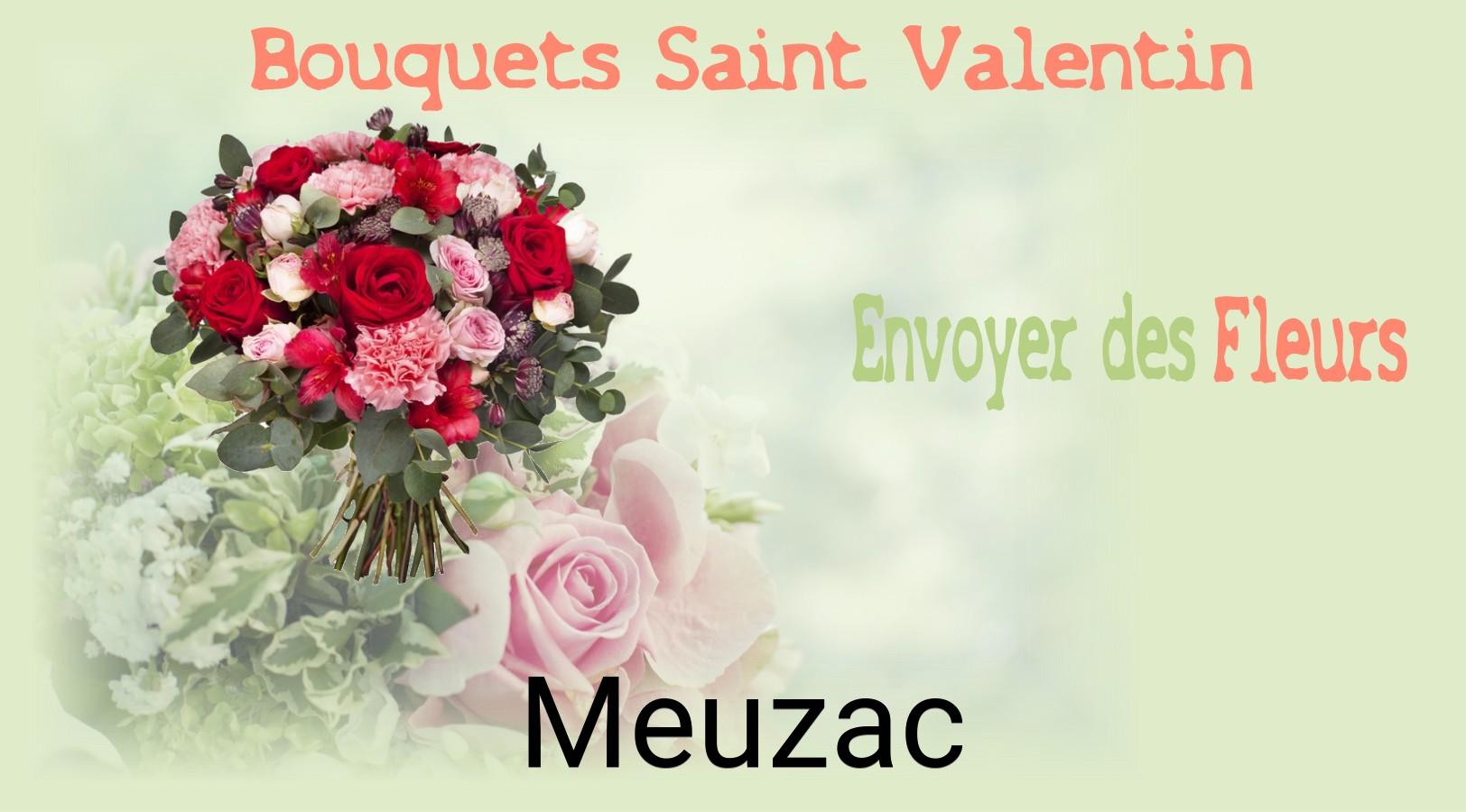 Roses de Saint-Valentin livrées à Meuzac